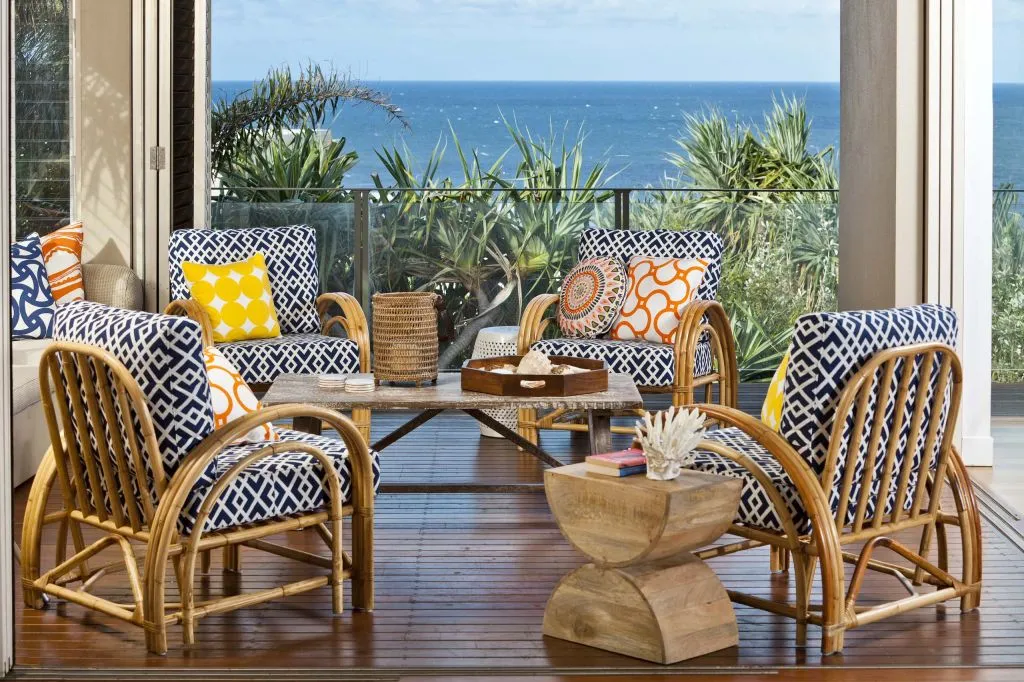 Cane furniture Coastal Style