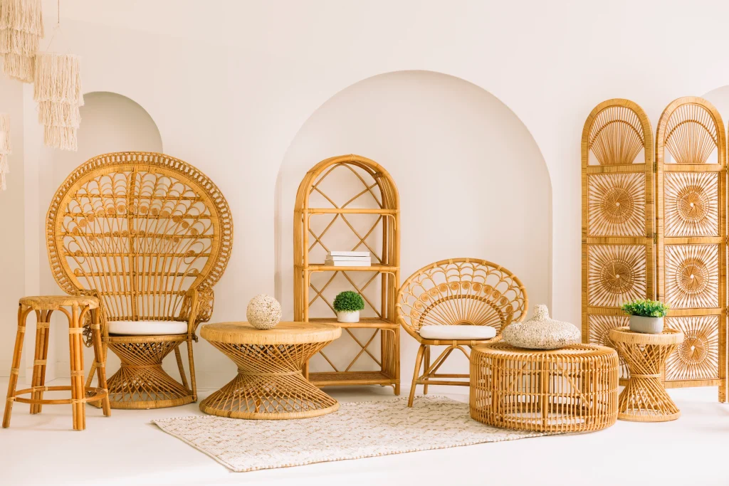 Bohemian style furniture